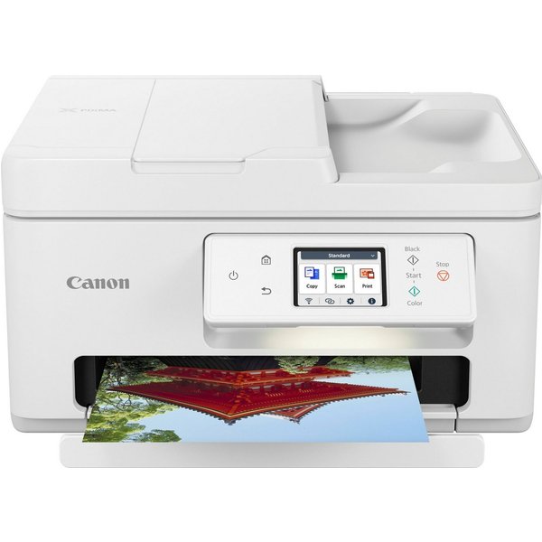Canon PIXMA TS7750i Multifunktionsdrucker, (WLAN (Wi-Fi), Wi-Fi Direct, Kompaktes und schnelles 3in1 Tintenstrahl-Multifunktionsgerät mit ADF)