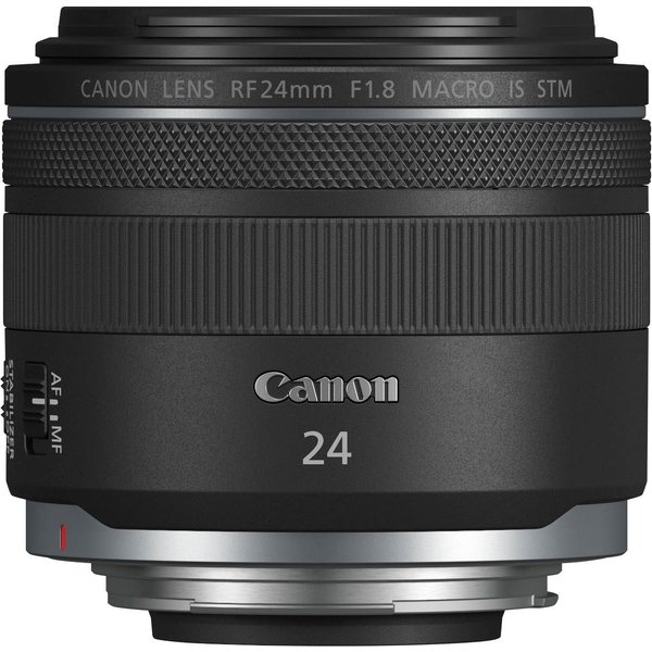 Canon RF 24mm F1.8 MACRO IS STM Weitwinkelobjektiv, (Passend für Canon EOS R System Kameras (z.B. EOS RP, R8)
