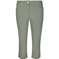 CANYON Damen Caprihose Caprihose, Größe 38 in Grau