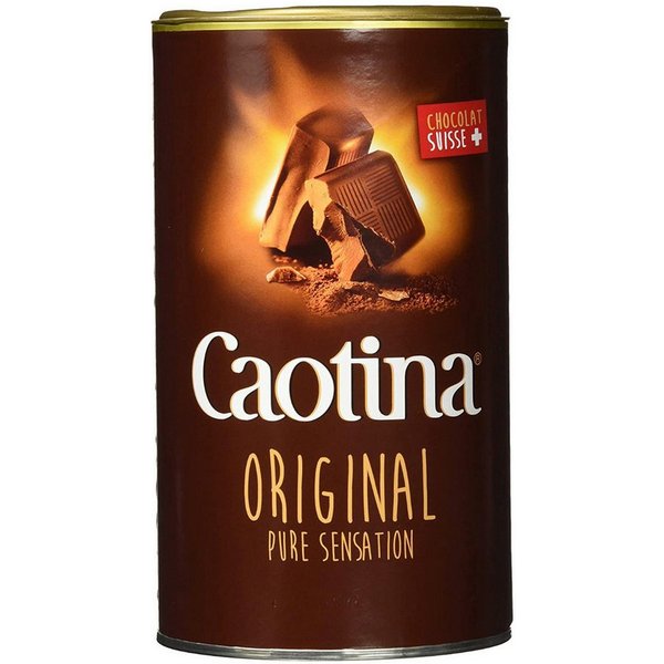 Caotina Kakao, Caotina Original Getränkepulver aus echter Schweizer Schokolade 500g