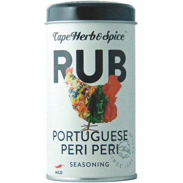 Cape Herb and Spice Gewürz, Cape Herb and Spice Rub Portuguese Peri Peri Gewürzsalz 100g
