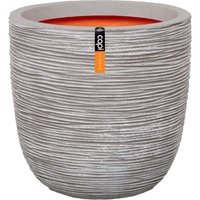 CAPI EUROPE Blumentopf, kugelförmig (43 x 41 cm, Elfenbein)