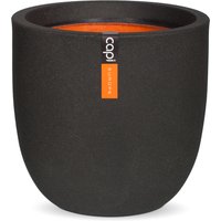 CAPI EUROPE Blumentopf »Smooth«, kugelförmig (35 x 34 cm, Schwarz)