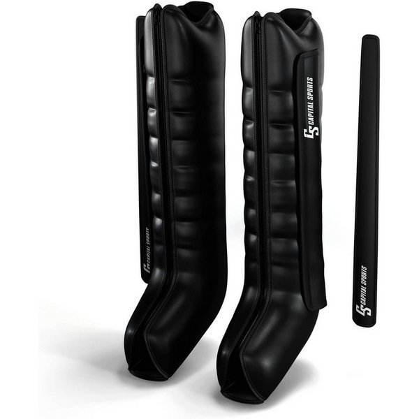 Capital Sports Massagegerät Hyper Cap Recovery Weekend Warrior, Set, Set, Beine Massager gerät verstellbar Intensitätsstufen halbes Bein