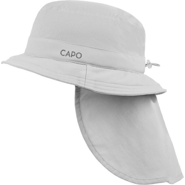 CAPO Fischerhut Fischerhut, Nackenschutz abnehmbar, Futter, UV 50 (1-St)