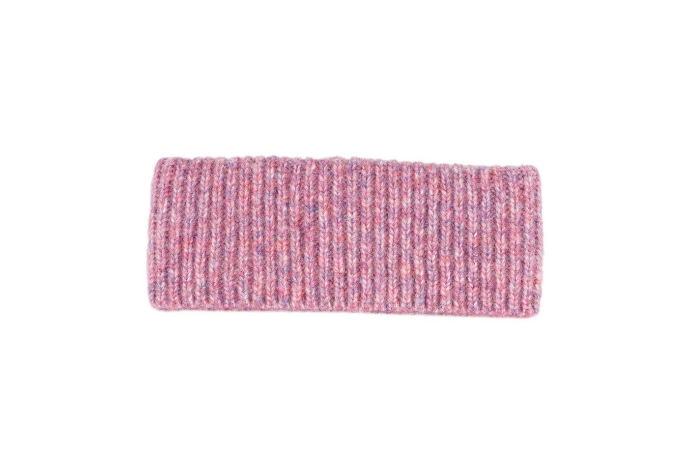 CAPO Stirnband Melange-Optik, Rippenstrick, Wollanteil – Bild 3 von 3