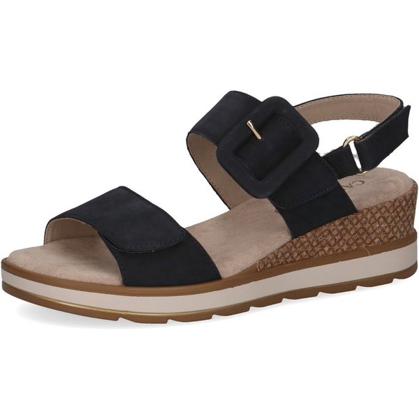 Caprice Keilsandalette, Sommerschuh, Riemchensandale in bequemer Weite