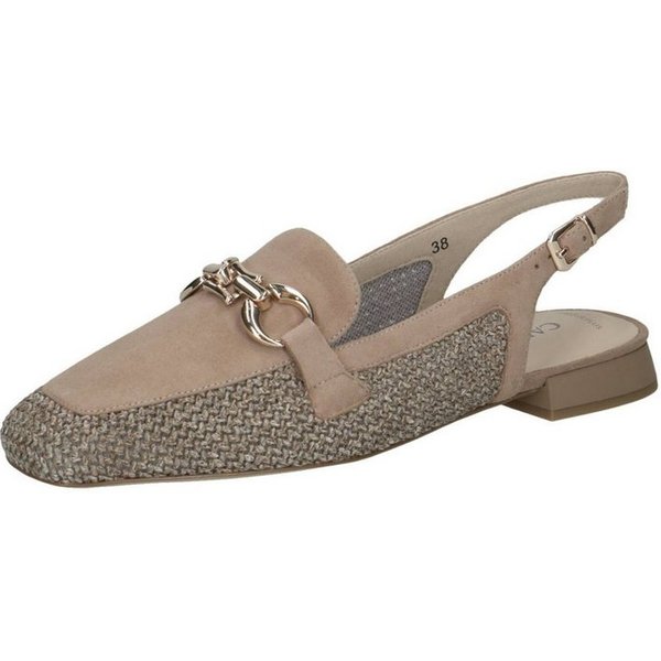 Caprice Pumps Leder/Textil . Slingpumps