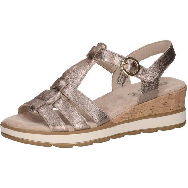 Caprice Sandalen Leder . Keilsandalette