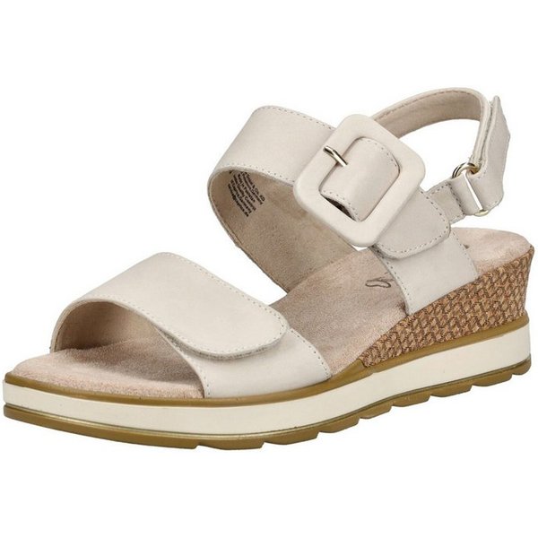 Caprice Sandalen Nubukleder . Keilsandalette