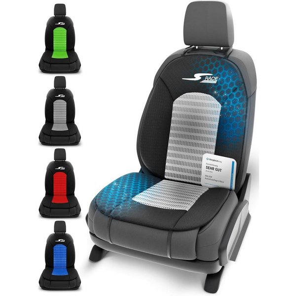 CarComfort Autositzauflage Sitzaufleger S-Race, 1 Stück, 1-tlg.