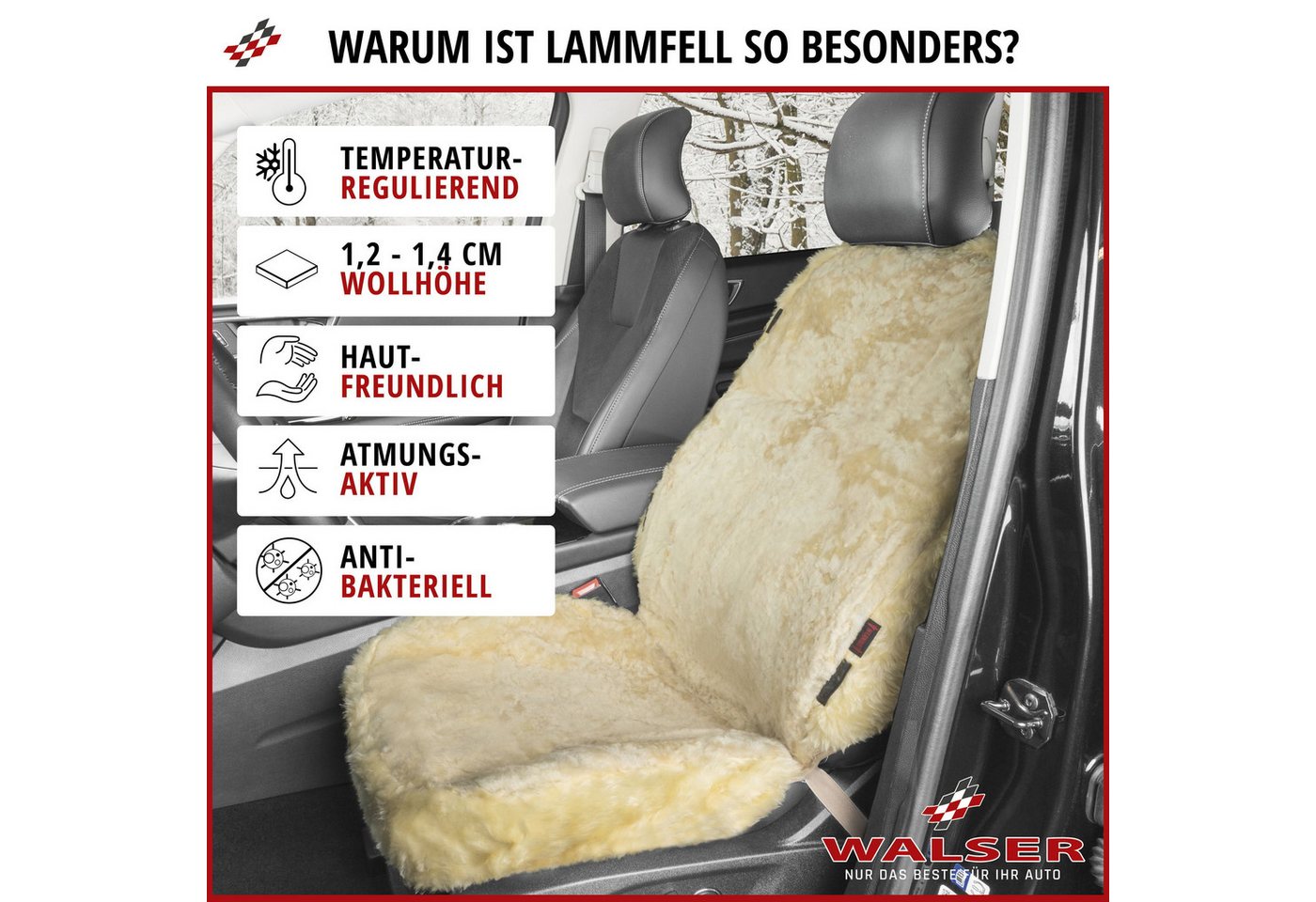 CarComfort Autositzbezug Autositzbezug Trish, 1 Vordersitzbezug 1tlg, 1-tlg. – Bild 2 von 5