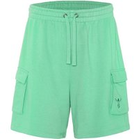 CHIEMSEE Cargo-Shorts mit dezentem CHIEMSEE-Stick, Größe XL in Grün