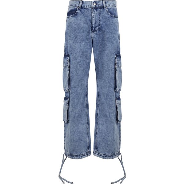 PEQUS Cargohose PEQUS PEQUS Denim Cargo Pants (1-tlg)