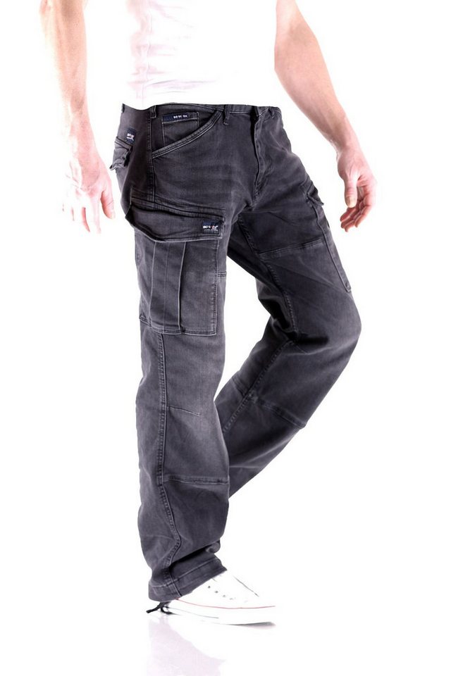 Big Seven Cargojeans Big Seven Brian Mystic Silk Light Cargo Herren Jeans Hose – W33/L34 – Bild 2 von 3