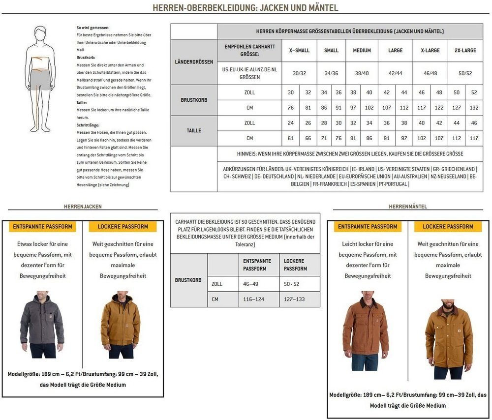 Carhartt Kurzjacke Insul. Active 106980 – Bild 2 von 2