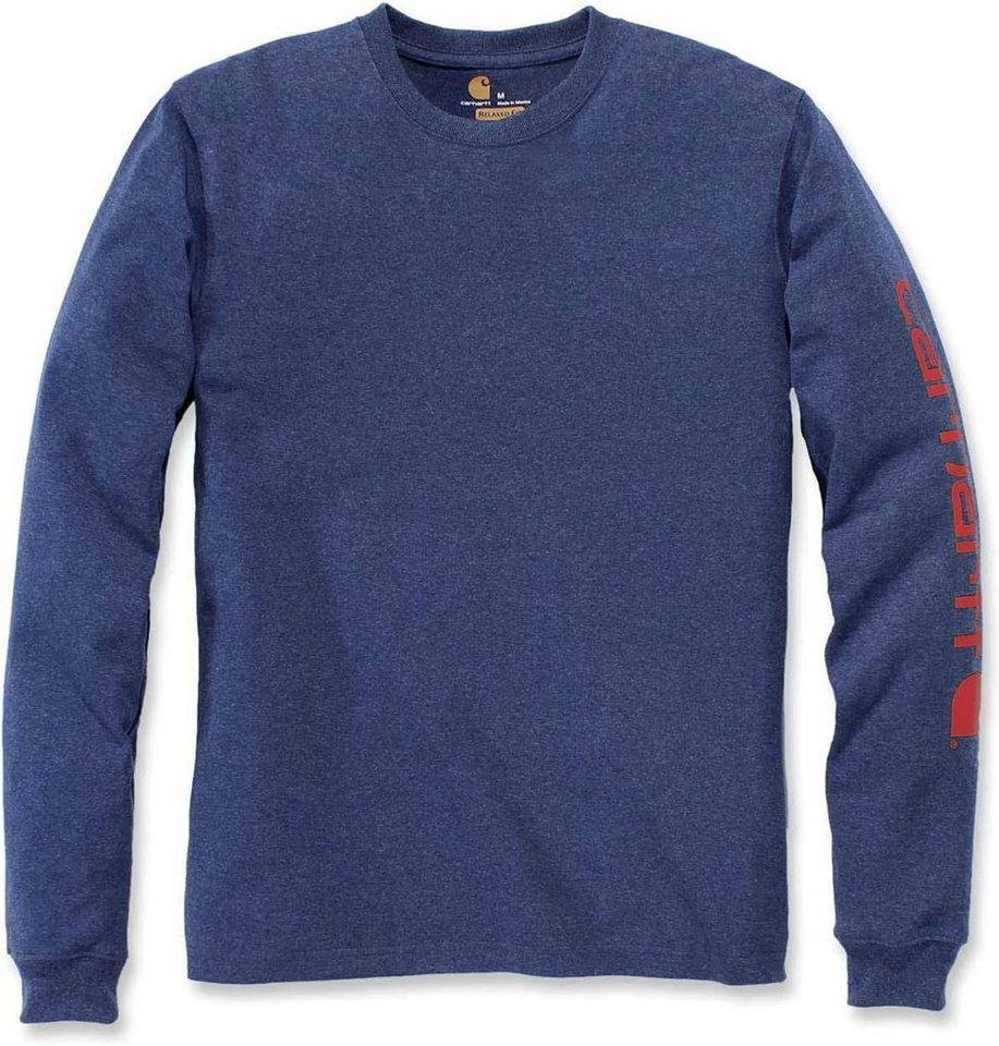 Carhartt Langarmshirt SLEEVE LOGO mit Rundhalsausschnitt – Bild 2 von 2