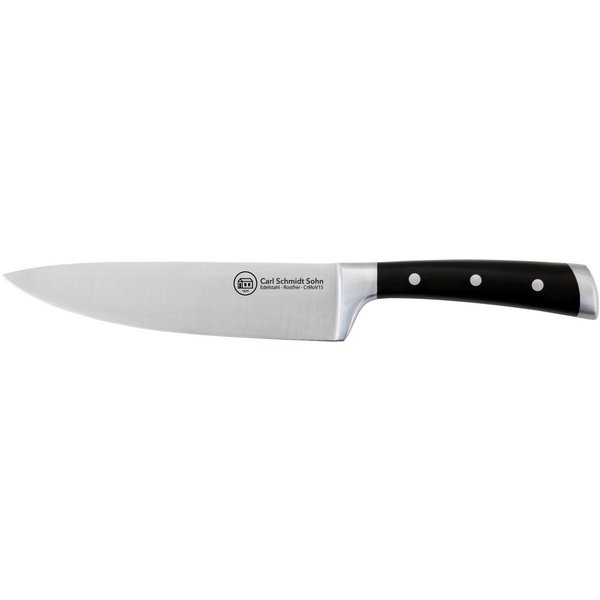 Carl Schmidt Sohn Kochmesser HERNE, 26 cm, Edelstahl rostfrei, mit ergonomischem Griff und Messerkropf