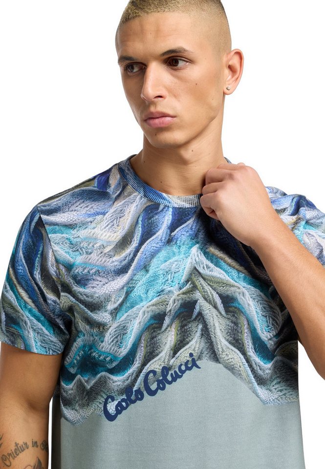 CARLO COLUCCI T-Shirt Donquerque – Bild 4 von 5