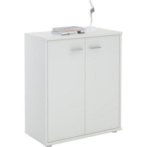 CARO-Möbel Highboard TOMMY, Kommode Sideboard Schrank in verschiedenen Farben 2 Türen Wohnzimmer A