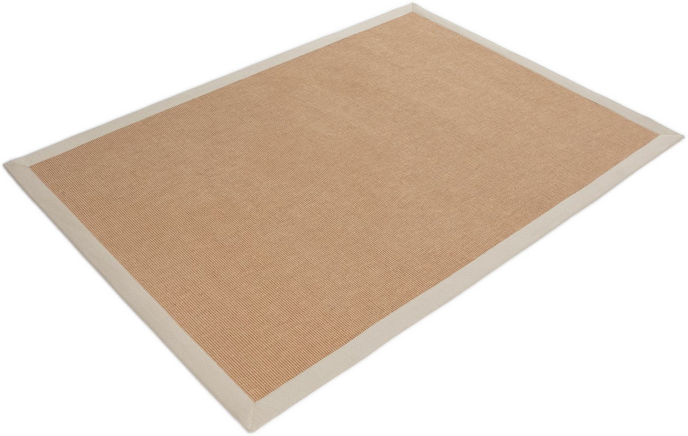 carpetfine Sisalteppich Sisal, auch als Läufer erhältlich, rechteckig, Höhe: 5 mm, mit farbiger Bordüre, Anti Rutsch Rückseite, viele Größen, Wohnzimmer – Bild 3 von 5