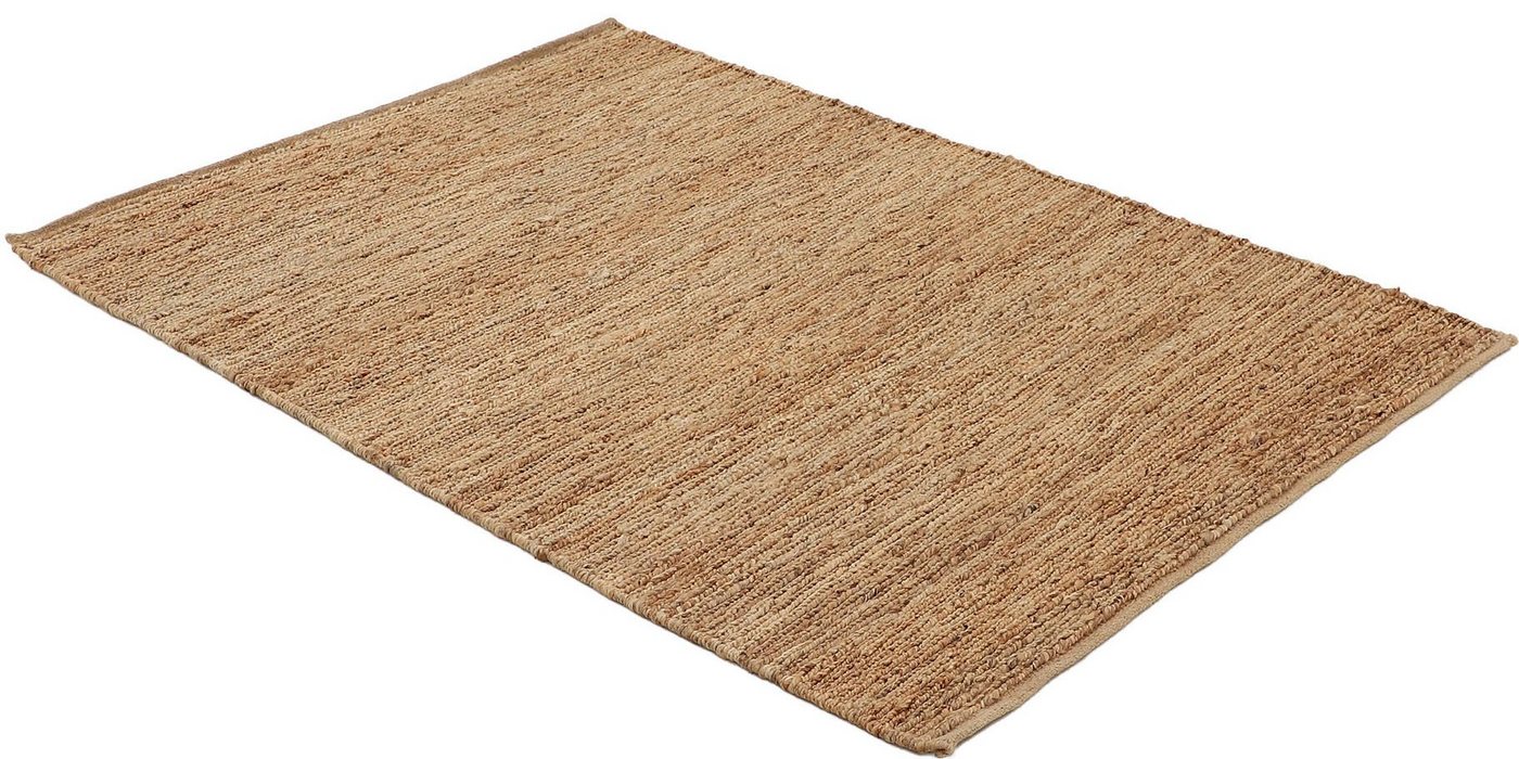 carpetfine Teppich Nala, Juteteppich aus Naturfaser, rechteckig, Höhe: 9 mm, aus 100% Jute, viele Größen und Formen, quadratisch, rund, Läufer – Bild 3 von 5