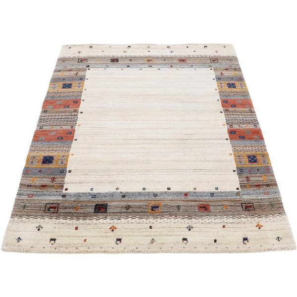 carpetfine Wollteppich Gabbeh Vida, rechteckig, Höhe: 15 mm, reine Wolle, weicher Flor, auch als Läufer erhältlich