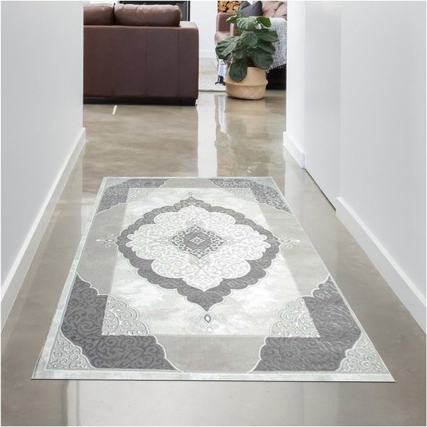 Carpetia Designteppich Dekorative Muster, rechteckig, Höhe: 8 mm, pflegeleicht, weich