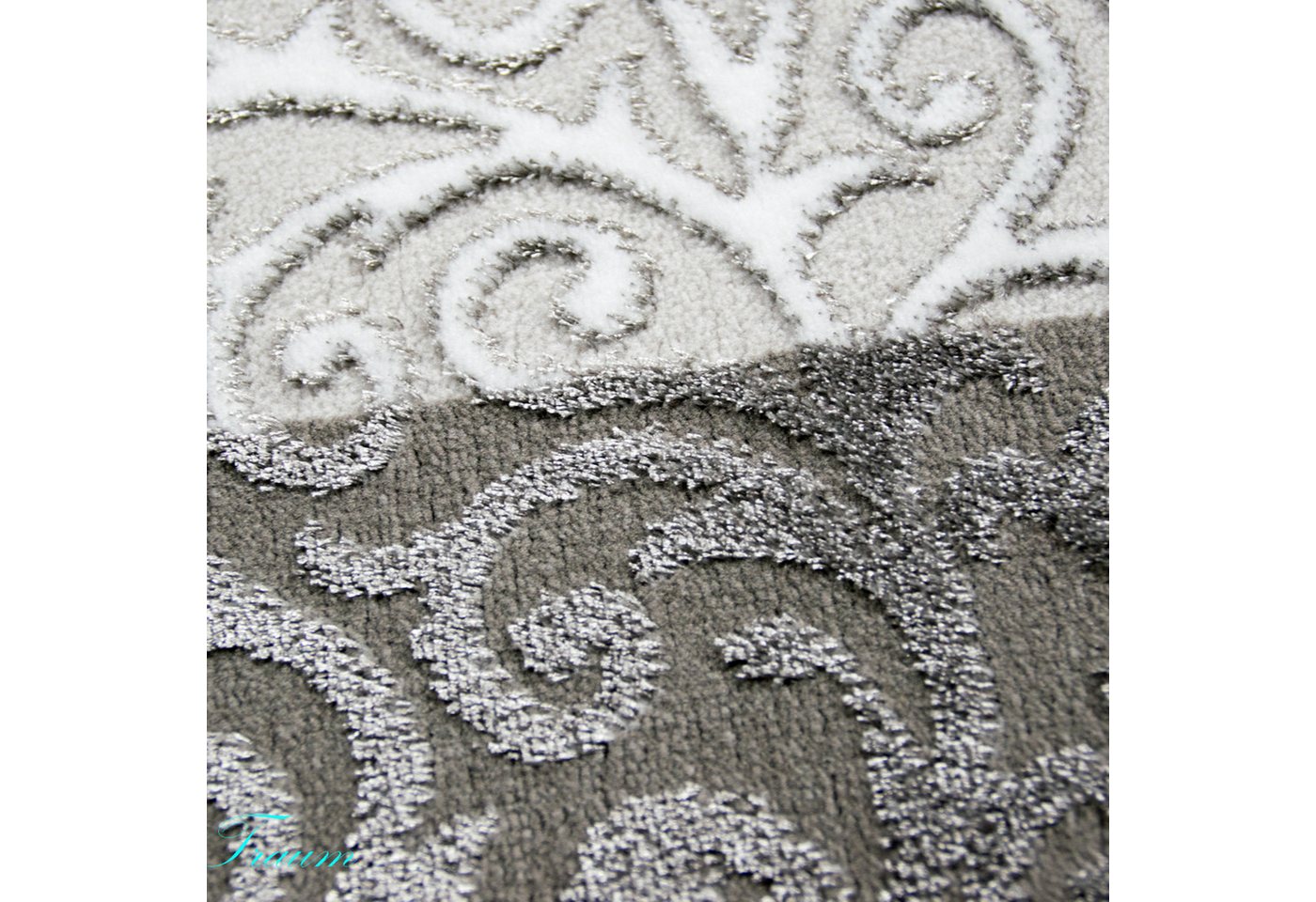Carpetia Designteppich Dekorative Muster, rechteckig, Höhe: 8 mm, pflegeleicht, weich – Bild 3 von 5
