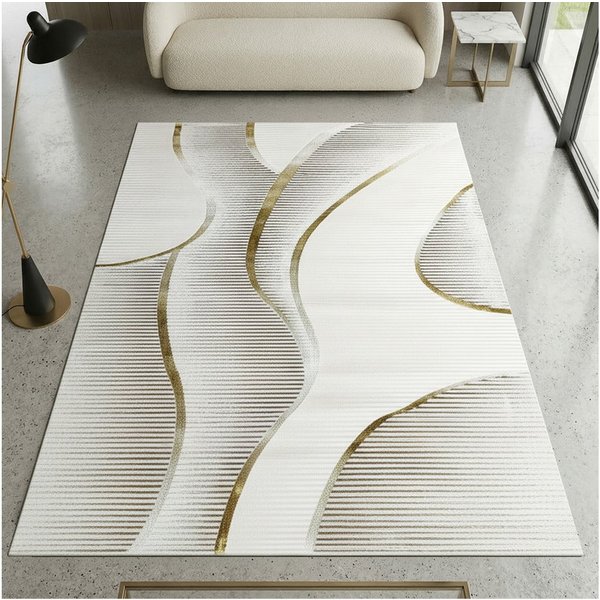 Carpetia Designteppich Dekorative Muster, rechteckig, Höhe: 8 mm, pflegeleicht, weich