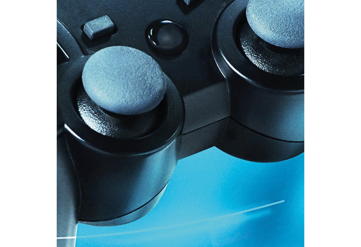 Carpetia Designteppich Gaming Teppich, rechteckig, Höhe: 5 mm, mit grafischen Gaming-Motiven in Neon-Optik – Bild 4 von 5