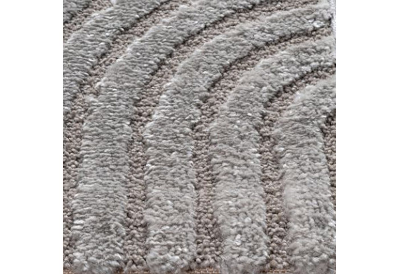 Carpetia Designteppich Kurzflor Teppich mit 3D-Effekt, rechteckig, Höhe: 14 mm, weich, pflegeleicht und für Fußbodenheizung geeignet – Bild 2 von 4