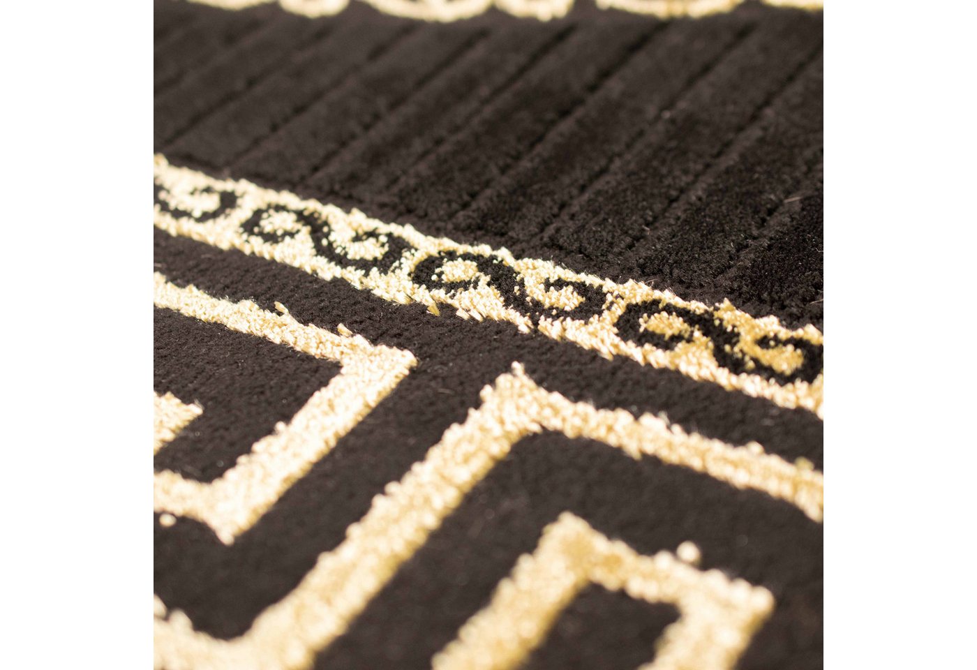 Carpetia Designteppich Modernes Glanzfaser-Design, rechteckig, Höhe: 12 mm, pflegeleicht, strapazierfähig, mit Glanzfasern – Bild 3 von 5