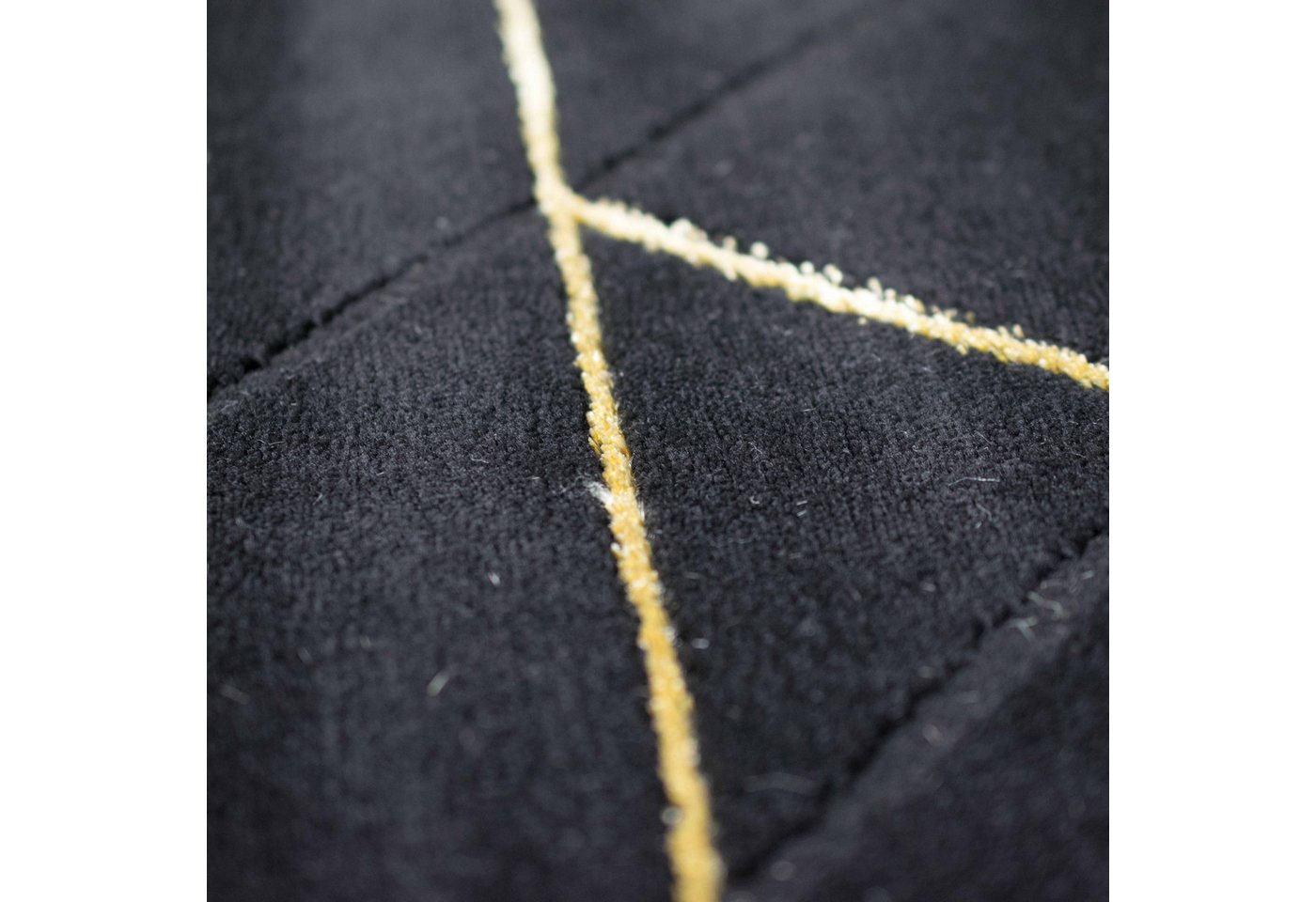 Carpetia Designteppich Modernes Glanzfaser-Design, rechteckig, Höhe: 12 mm, pflegeleicht, strapazierfähig, mit Glanzfasern – Bild 3 von 5