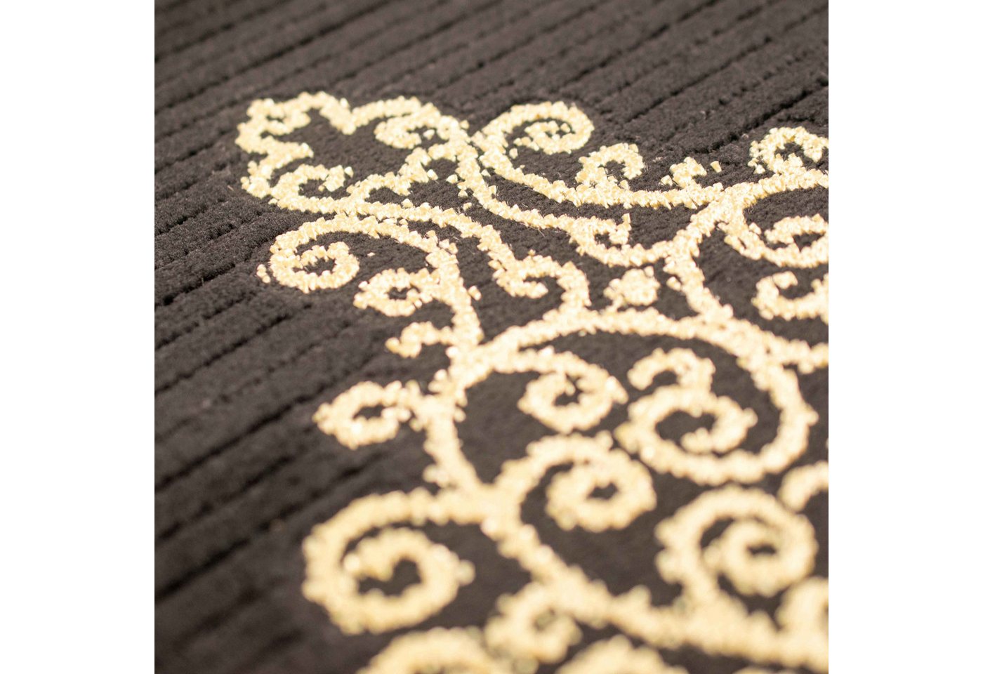 Carpetia Designteppich Modernes Glanzfaser-Design, rechteckig, Höhe: 12 mm, pflegeleicht, strapazierfähig, mit Glanzfasern – Bild 2 von 5