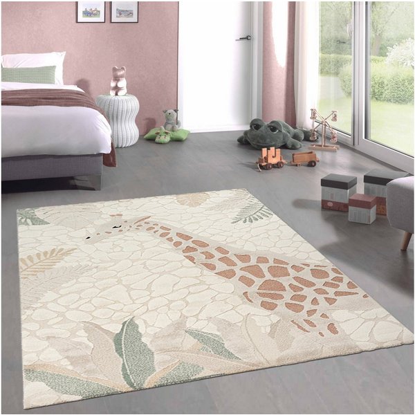 Carpetia Kinderteppich Modern Spielteppich, rechteckig, Höhe: 14 mm, Hoch-Tief 3D Effekt Pflegeleicht Allergikergeeignet