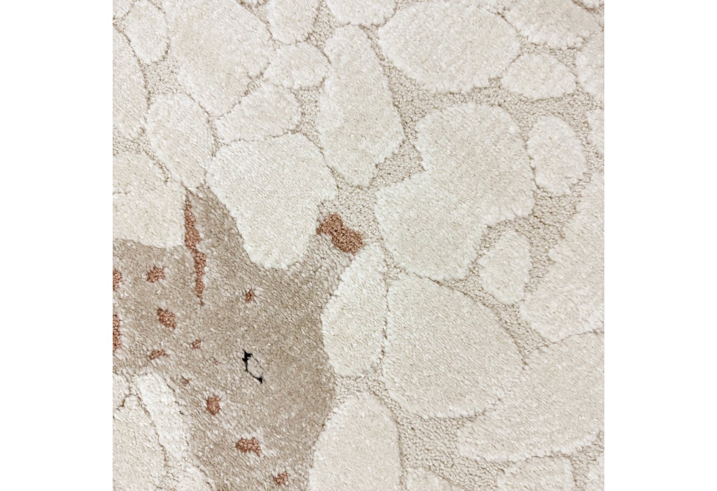 Carpetia Kinderteppich Modern Spielteppich, rechteckig, Höhe: 14 mm, Hoch-Tief 3D Effekt Pflegeleicht Allergikergeeignet – Bild 4 von 5