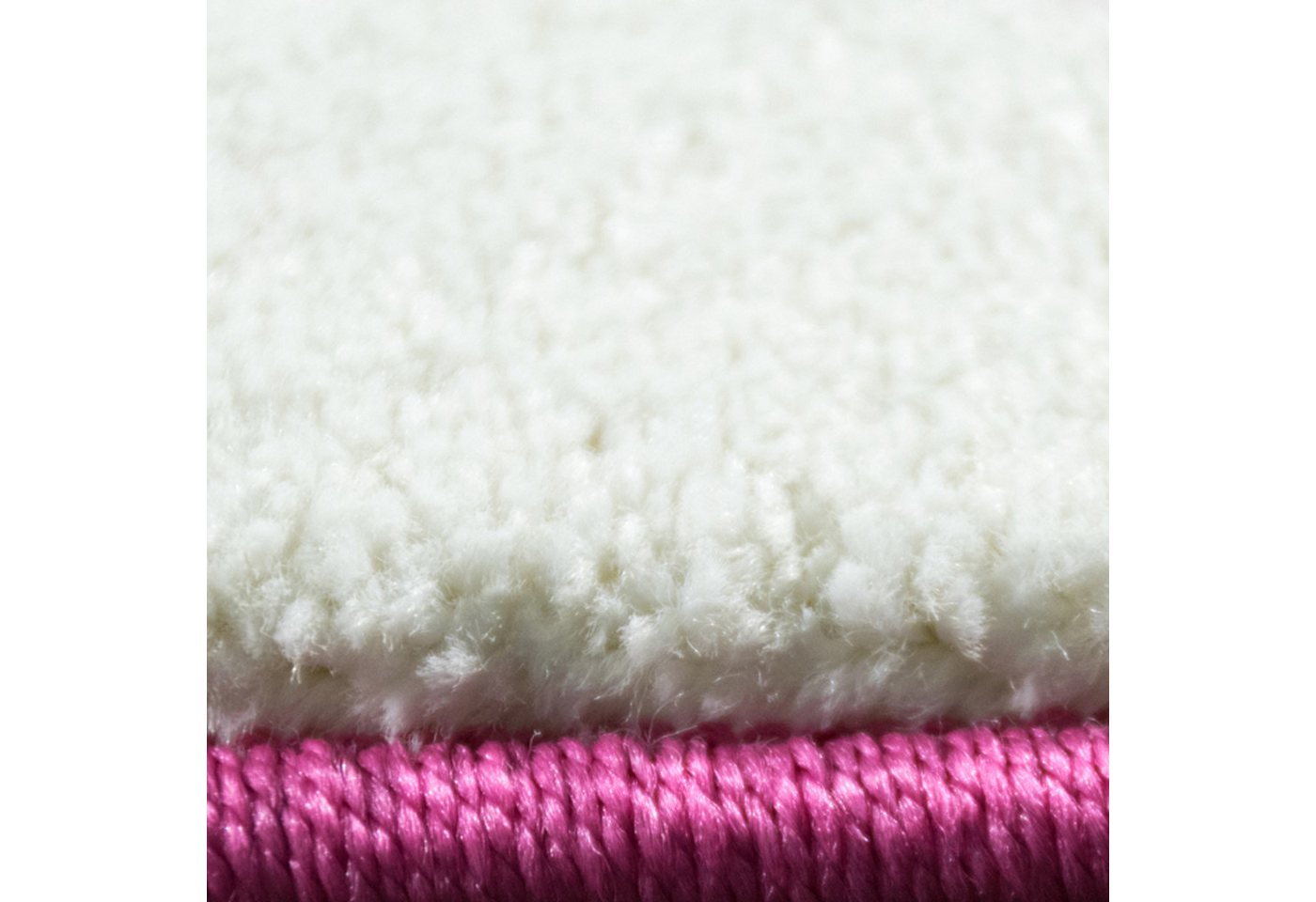 Carpetia Kinderteppich Verspieltes 3D-Motivdesign, rechteckig, Höhe: 13 mm, pflegeleicht, strapazierfähig, handgearbeiteter Konturenschnitt – Bild 4 von 5