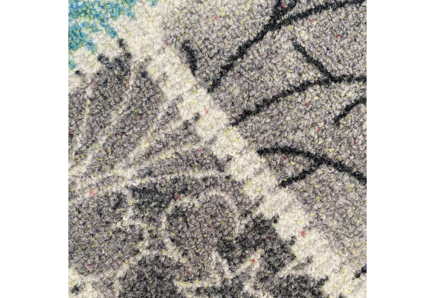 Carpetia Küchenläufer Küchenteppich Modern, rechteckig, Höhe: 5 mm, rutschhemmender Rücken, pflegeleicht, robust – Bild 4 von 4