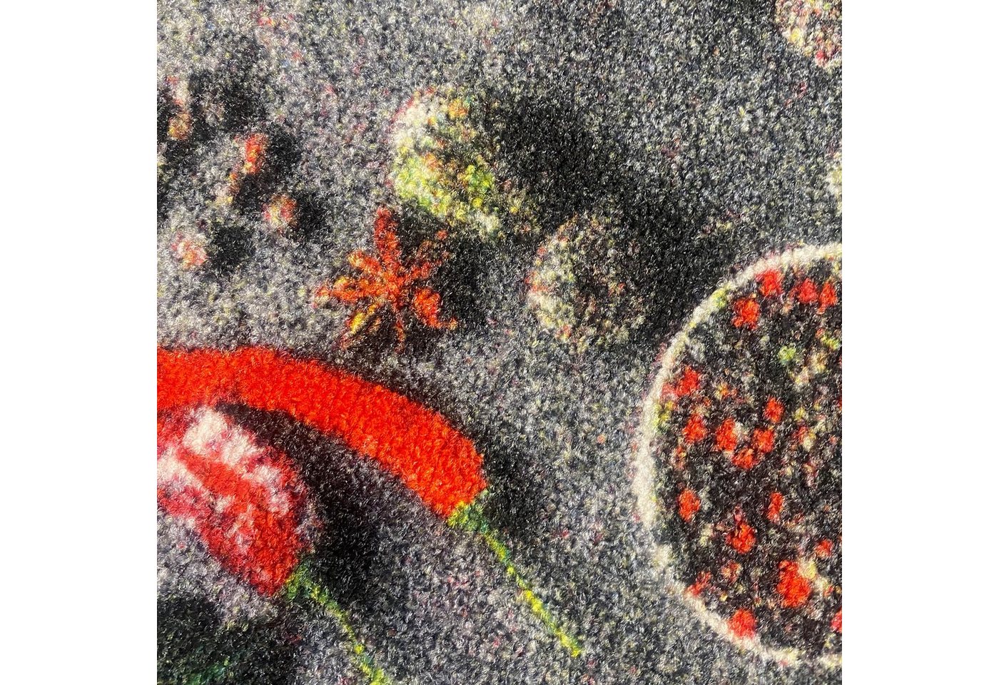 Carpetia Küchenläufer Küchenteppich Modern, rechteckig, Höhe: 5 mm, rutschhemmender Rücken, pflegeleicht, robust – Bild 4 von 5