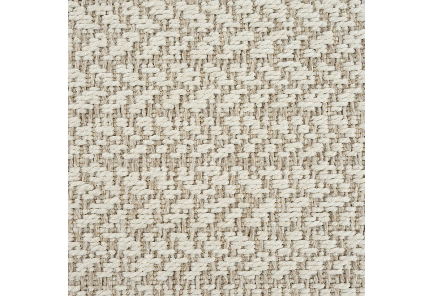 Carpetia Outdoorteppich Moderner Sisal-Look, rechteckig, Höhe: 5 mm, Flachgewebe - robust und wetterfest, für Innen- und Außenbereiche – Bild 2 von 4