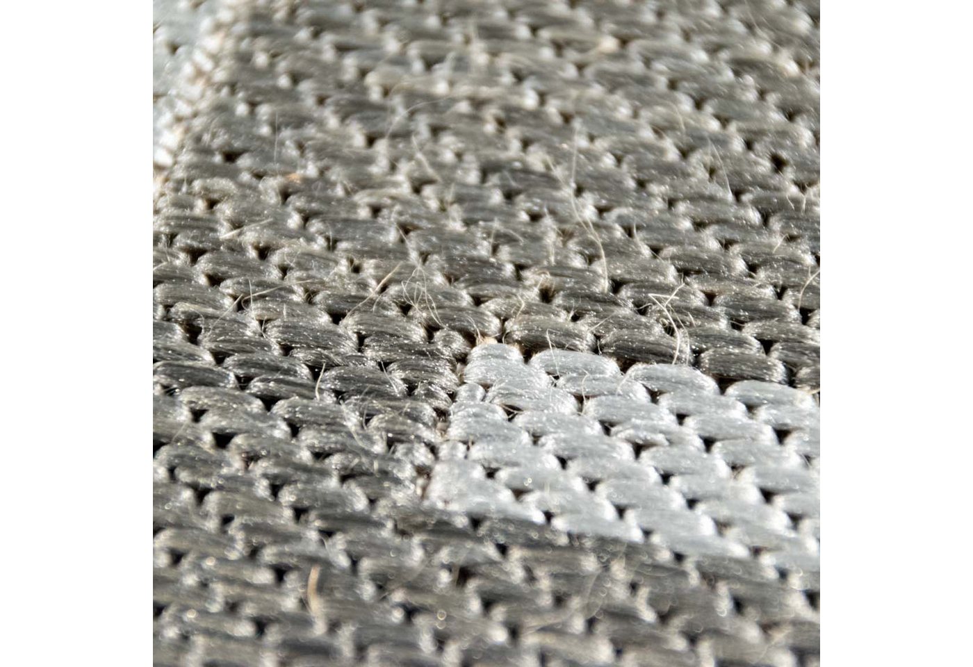 Carpetia Outdoorteppich Modernes Flachgewebe, rechteckig, Höhe: 5 mm, pflegeleicht, wetterbeständig, für Innen- und Außenbereich geeignet – Bild 3 von 3