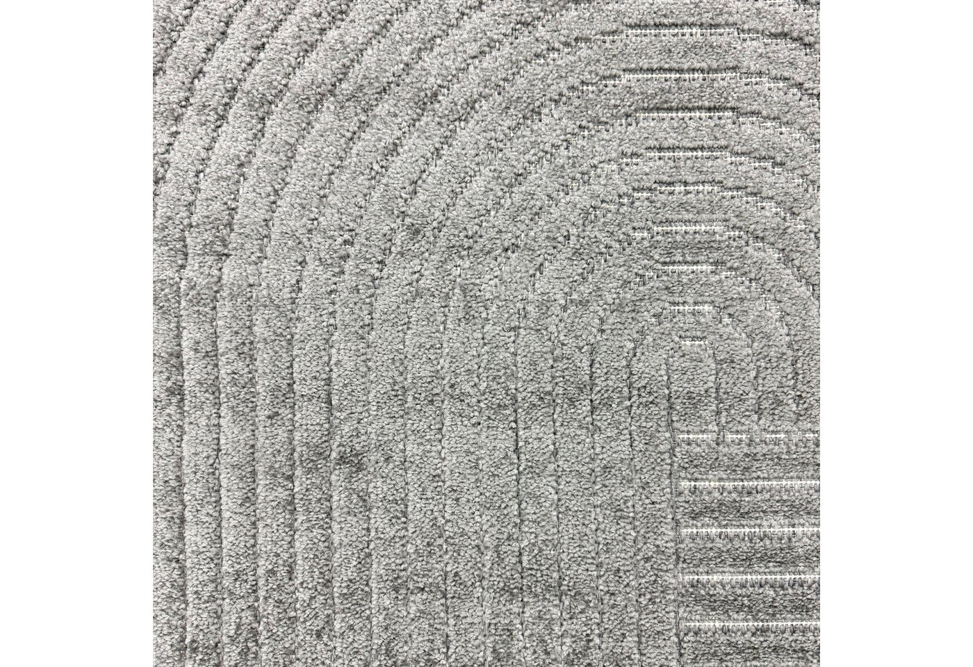 Carpetia Outdoorteppich Modernes Musterdesign, rechteckig, Höhe: 5 mm, wetterfest, pflegeleicht, strapazierfähig – Bild 3 von 5
