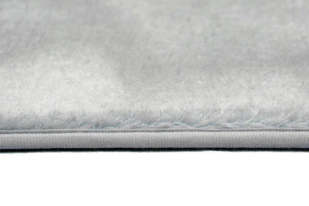 Carpetia Teppich Badematte Badgarnitur Set Duschvorleger Badteppich waschbar grau, rechteckig, Höhe: 18 mm – Bild 3 von 4