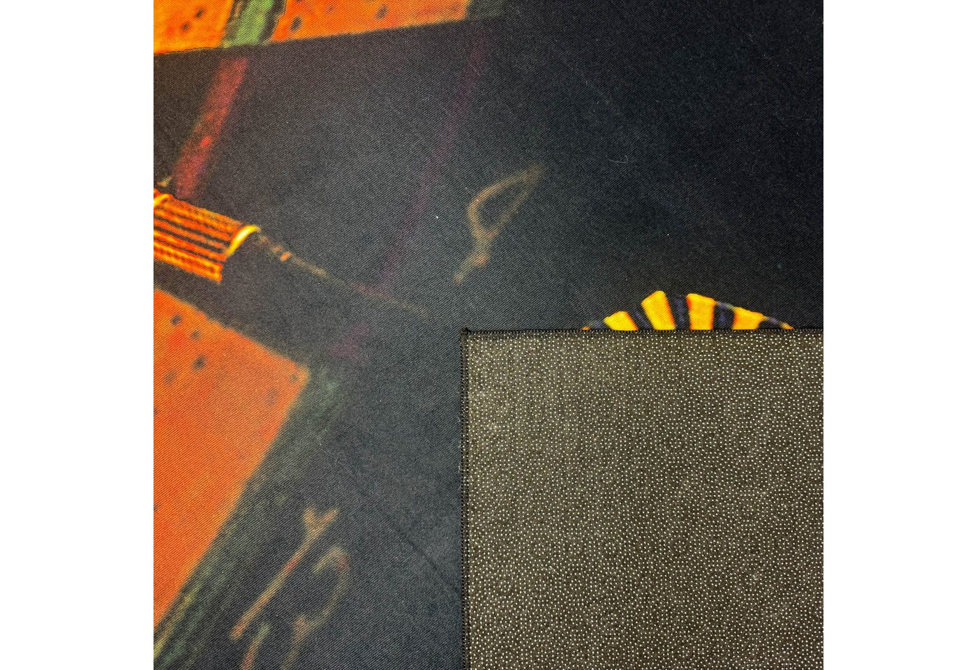 Carpetia Teppich Dartmatte Dartteppich Modern, Höhe: 4 mm, pflegeleicht, robust, flach – Bild 5 von 5