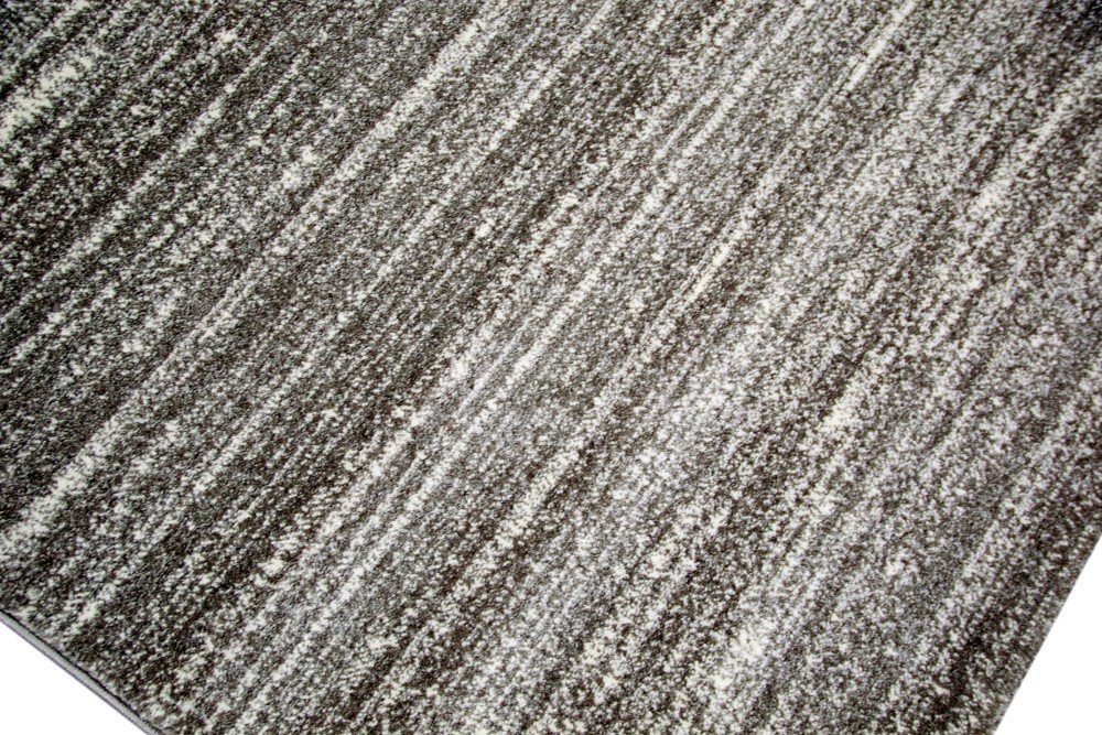 Carpetia Teppich Moderner Teppich Wohnzimmerteppich Kurzflor uni anthrazit grau meliert, rechteckig, Höhe: 8 mm – Bild 3 von 5