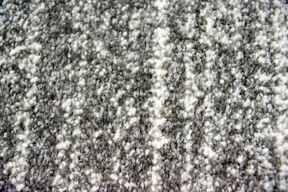Carpetia Teppich Moderner Teppich Wohnzimmerteppich Kurzflor uni anthrazit grau meliert, rechteckig, Höhe: 8 mm – Bild 4 von 5