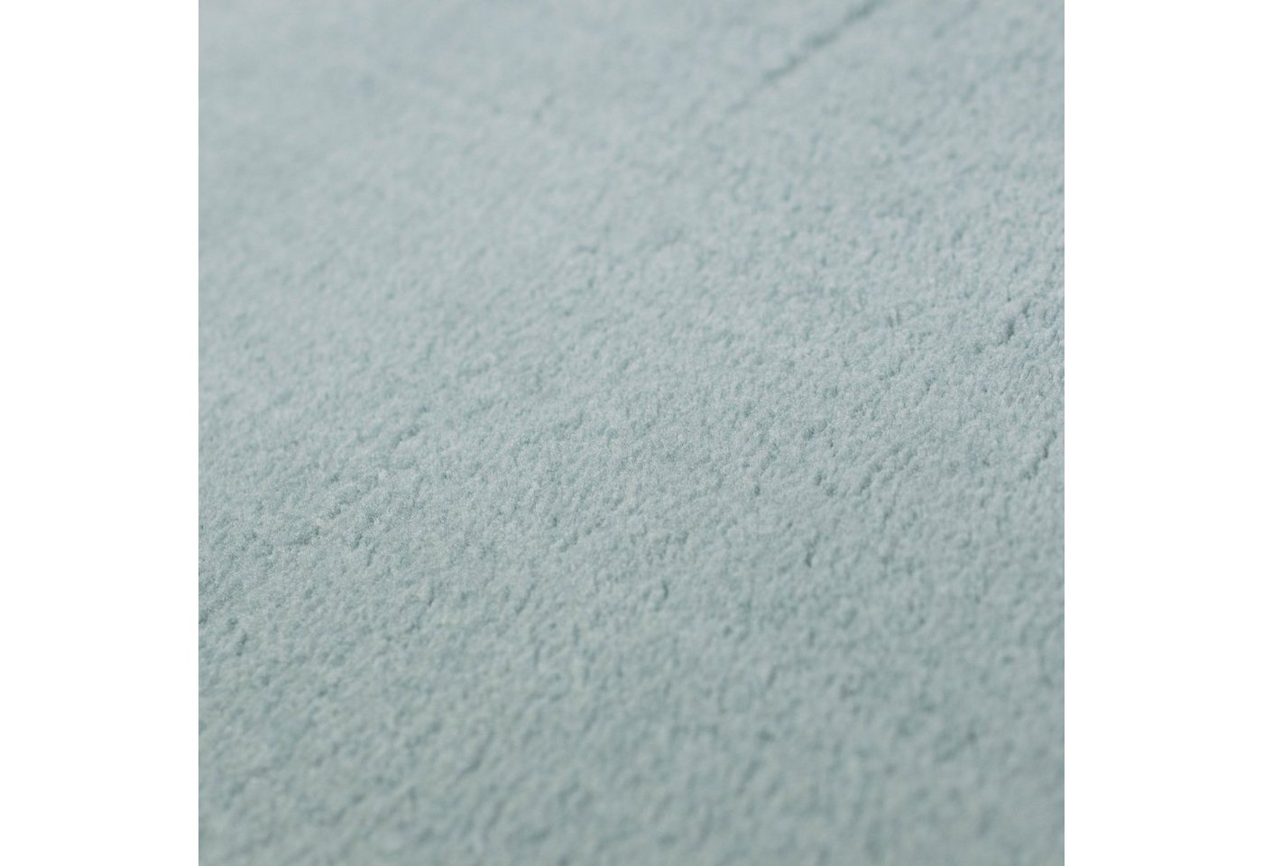 Carpetia Teppich Moderner Uni-Kurzflor, Höhe: 16 mm, kuschelig weich, waschbar, rutschhemmende Rückseite – Bild 2 von 3
