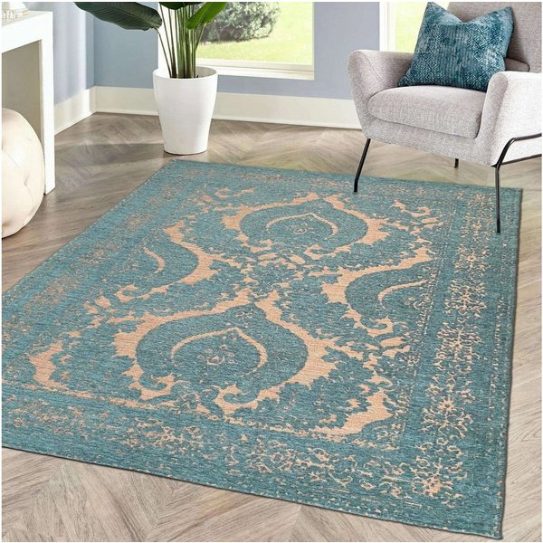 Carpetia Teppich Modernes Musterdesign, rechteckig, Höhe: 9 mm, pflegeleicht und strapazierfähig