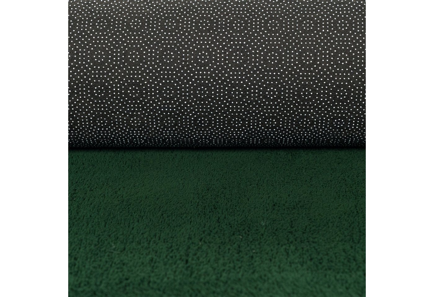 Carpetia Teppich Samtiges Uni-Design, rechteckig, Höhe: 10 mm, samtig weich, pflegeleicht, rutschhemmende Rückseite – Bild 3 von 4